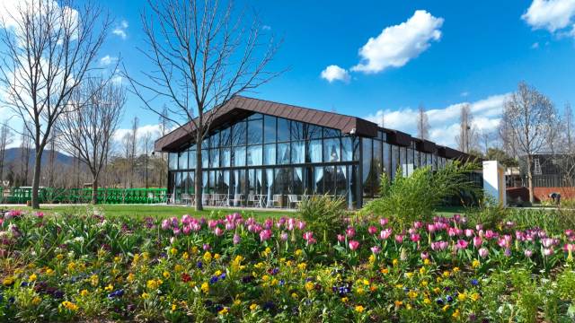 정원 속에 있는 전남 순천의 정원워케이션 전경. 사진 제공=전라남도