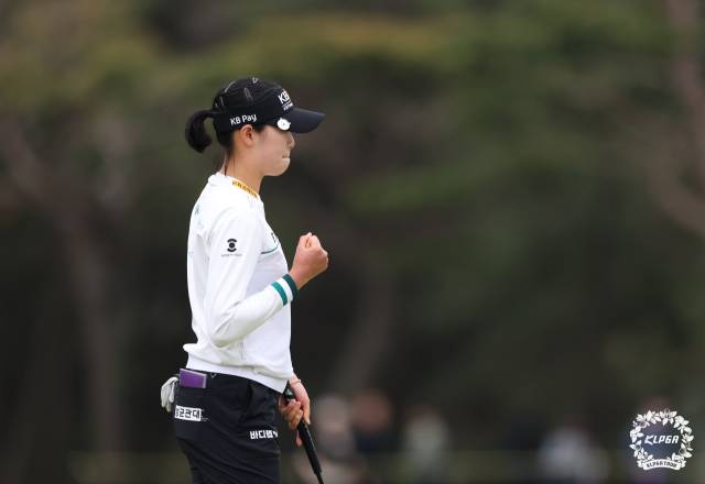 KLPGA 투어 장타 2위에 올라 있는 방신실. 사진 제공=KLPGA