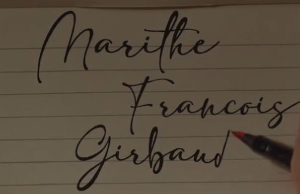 마리떼 프랑소와 저버 공식 SNS 캡처