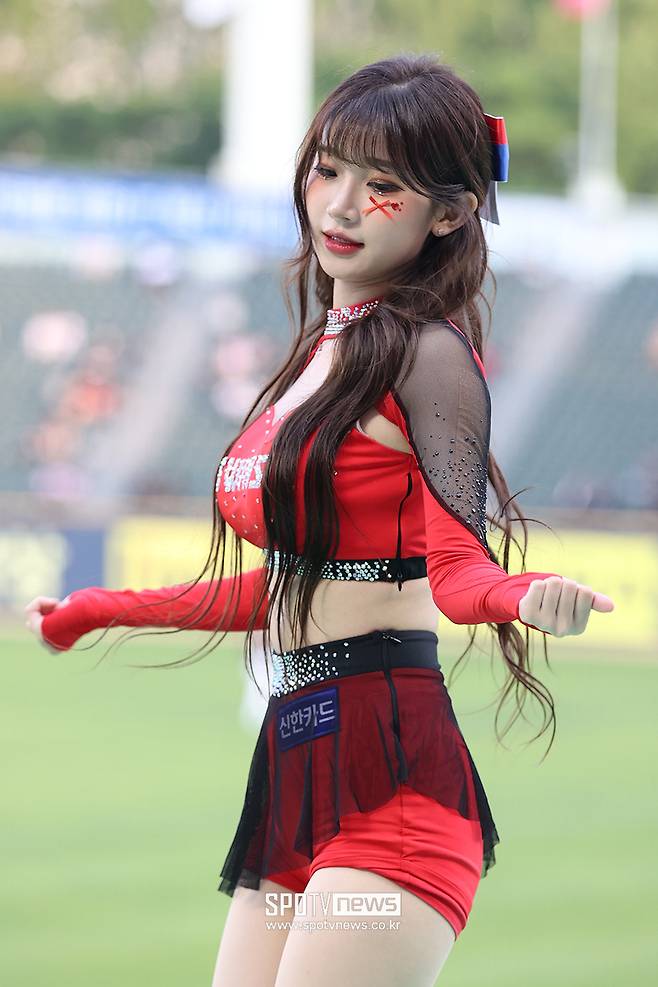 ▲ 이주은 치어리더 ⓒ곽혜미 기자