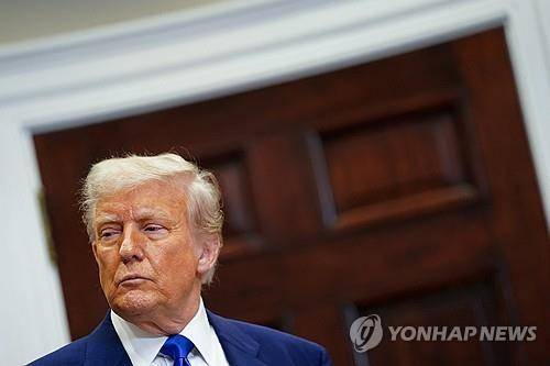 트럼프 미국 대통령 [워싱턴 로이터=연합뉴스 재판매 및 DB금지]