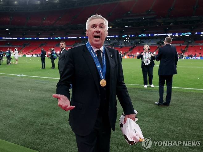 카를로 안첼로티 감독 [로이터=연합뉴스 자료사진]