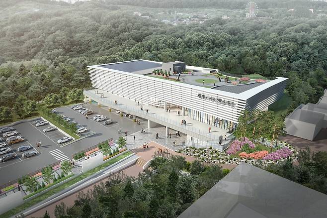 세계서예비엔날레관 조감도 [전북특별자치도 제공. 재판매 및 DB 금지]