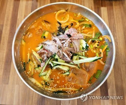 제주 자리물회 [연합뉴스 자료사진]