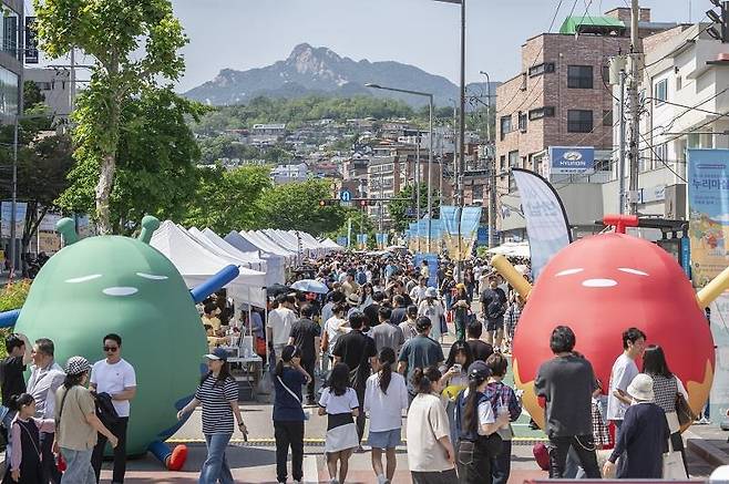 지난해 성북세계음식축제 누리마실 모습 [성북구 제공. 재판매 및 DB 금지]
