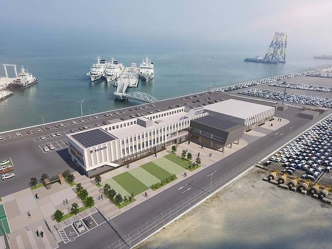 군산해경 함정승조원 지원센터 조감도 [군산해양경찰서 제공. 재판매 및 DB 금지]