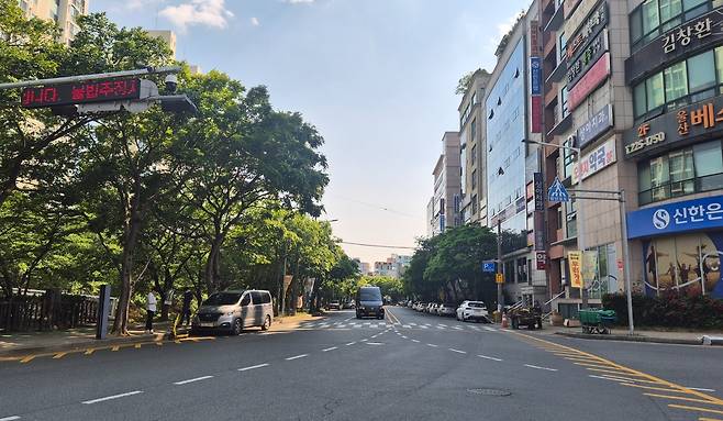 옥현로 [울산시 남구 제공. 재판매 및 DB 금지]