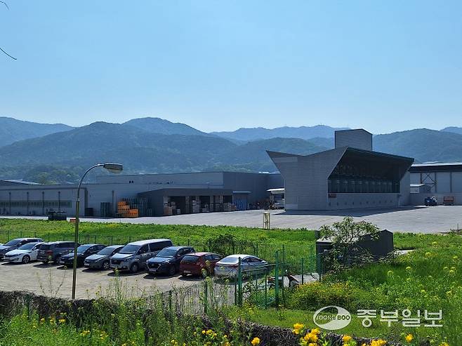 14일 취재진이 방문한 가농바이오. 포천시가 공업물량을 배정받게 되면서 이 부지에 새로운 사업지구가 들어설 예정이다. 김두현기자