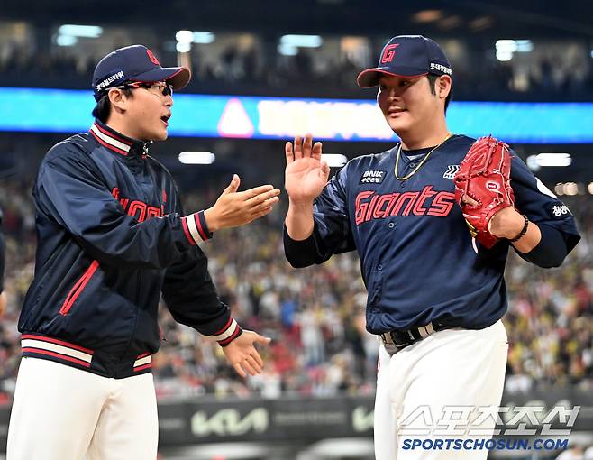 14일 광주KIA챔피언스필드에서 열린 롯데와 KIA의 경기, 5회말 롯데 한현희가 마운드를 내려가고 있다. 광주=허상욱 기자wook@sportschosun.com/2025.05.14/