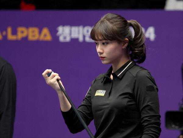 하림에서 팀리그 데뷔를 이루게 된 정보윤. ⓒPBA