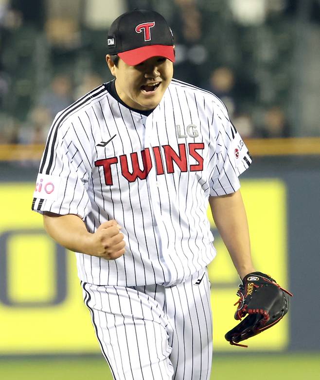 LG 트윈스 장현식. 잠실=정시종 기자 capa@edaily.co.kr