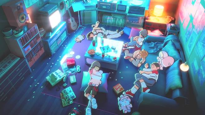 라이즈 첫 정규 앨범 7번 트랙 '미드나이트 미라지' 이미지 /사진=SM엔터테인먼트 제공