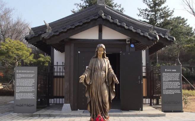 한국천주교 최초 순교자 유해를 모신 완주군 초남이성지 교리당/사진=완주군