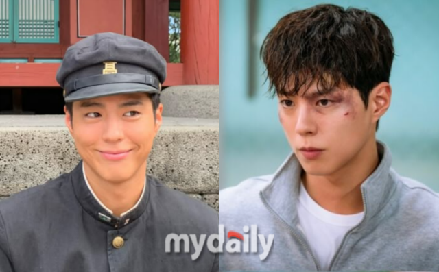 배우 박보검. / 박보검 인스타그램 캡처, JTBC 드라마 '굿보이' 스틸컷