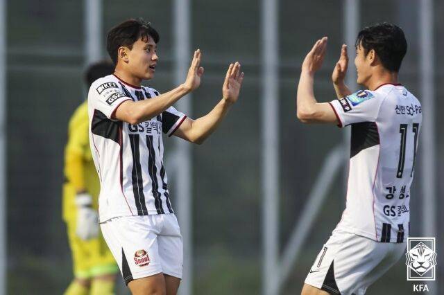 대전코레일과 FC서울의 경기 모습/대한축구협회