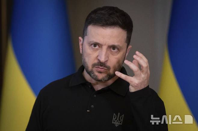 [키이우=AP/뉴시스] 볼로디미르 젤렌스키 우크라이나 대통령. (사진=뉴시스DB)