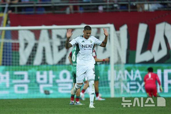 [서울=뉴시스]K리그1 전북, 대전 3-2 꺾고 코리아컵 8강행. (사진=전북 현대 제공)