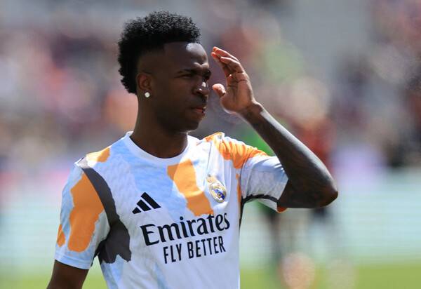 ▲ 비니시우스 주니오르는 실력은 좋아도 성격이 문제가 있다는 지적을 피하지 못하고 있다. ⓒ연합뉴스/EPA/REUTERS