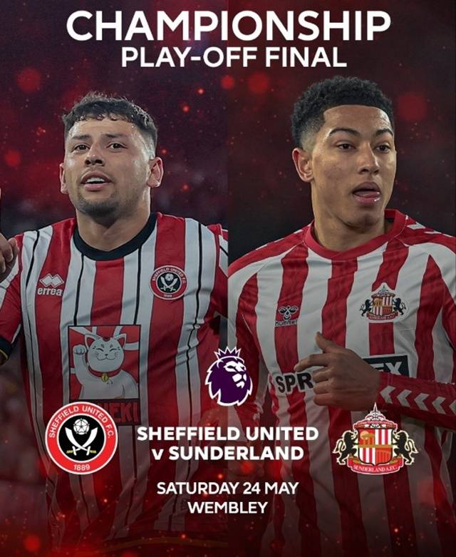 셰필드 유나이티드와 선덜랜드의 승격 플레이오프 결승. /사진=EPL SNS