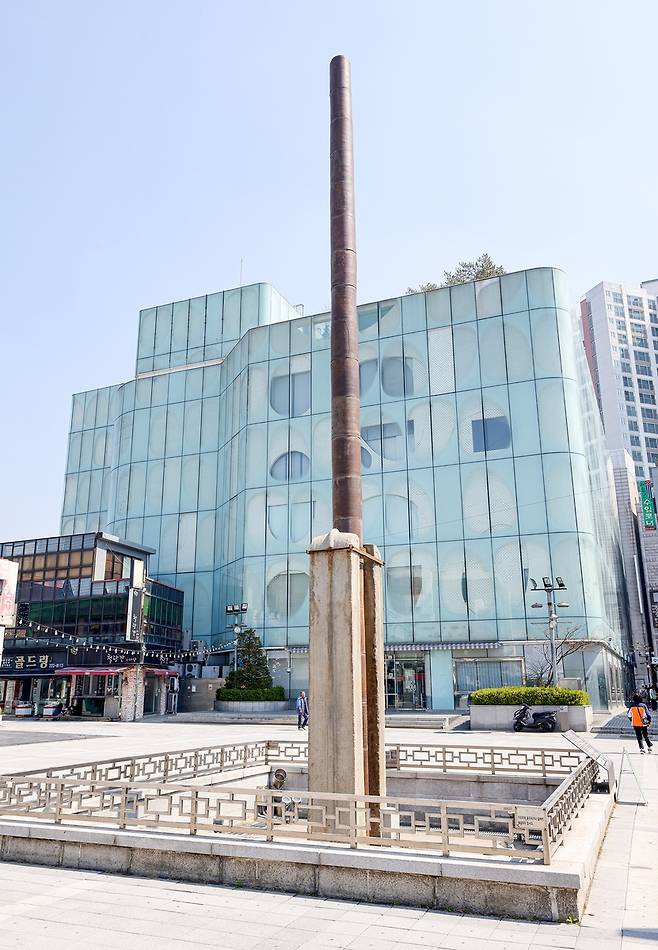 용두사지 철당간 [사진/임헌정 기자]