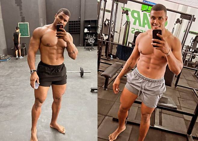 브라질의 보디빌더 완더르송 다 실바 모레이라(30세)가 대회 참가 직후 심정지로 쓰러져 숨졌다. [사진=SNS]