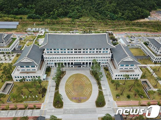 경북도 신도시(안동예천)으로 이전한 경북도청사. ⓒ News1 김대벽 기자