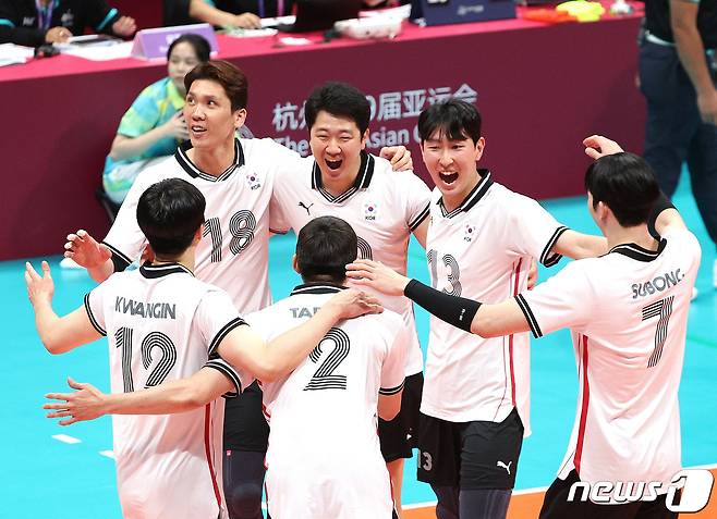 남자 배구대표팀이 6월 네덜란드와 평가전을 치른다. /뉴스1 ⓒ News1 신웅수 기자