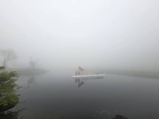 핀크스GC 18번홀 그린