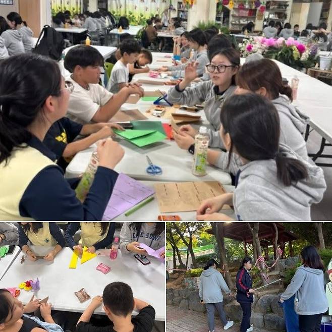 광주 대성여자고등학교 학생들이 독립운동가 후손들이 모여 사는 광주 고려인마을을 찾아 따뜻한 나눔과 교류의 시간을 가졌다. 고려인마을 제공