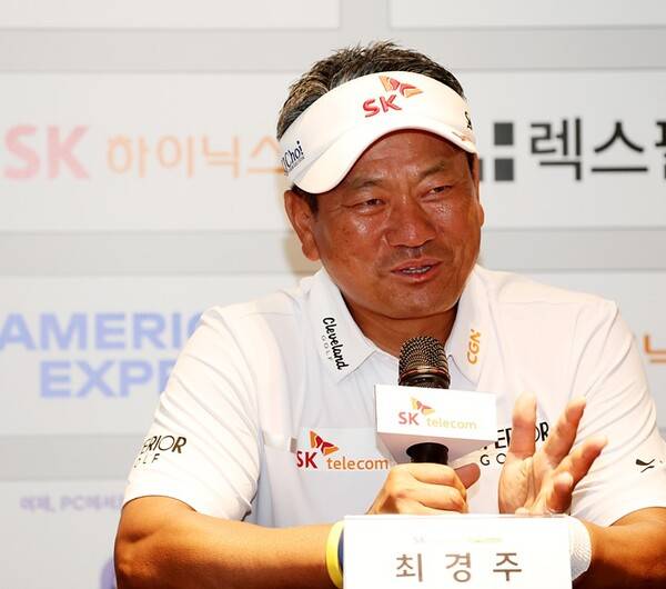 2025년 한국프로골프(KPGA) 투어 SK텔레콤 오픈 대회에 출전한 최경주 프로. 사진제공=KPGA