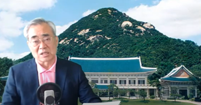 보수 성향 정치평론가 황태순씨가 14일 유튜브 채널 '황태순 TV'에서 '윤석열 전 대통령이 김문수 국민의힘 대선 후보에게 연락해 화를 냈다'는 내용을 설명하고 있다. 유튜브 '황태순TV' 채널 캡처