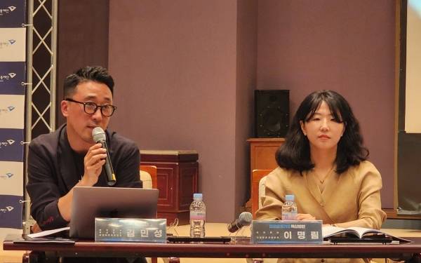 ▲2025년 5월 14일 서울 중구 한국프레스센터에서 한국언론진흥재단 주최 '언론의 위기와 혁신 방안' 세미나가 진행되고 있다. 사진=노지민 기자
