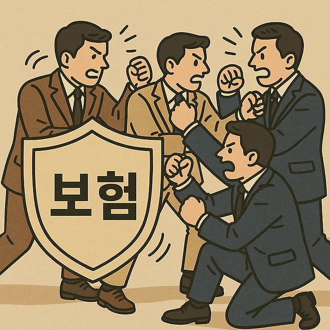 챗GPT가 그린 보험업계의 모습. <챗GPT>