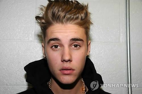 저스틴 비버. 사진ㅣ연합뉴스