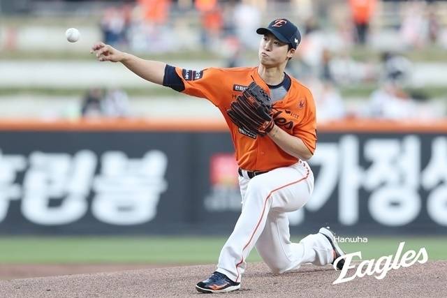 엄상백은 15일 대전 두산전에서 쾌투할 수 있을까. 사진=한화 제공