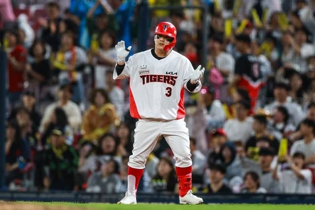 김선빈은 15일 광주 롯데전에서 매서운 타격감을 과시했다. 사진=KIA 제공