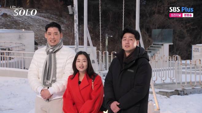 정숙을 선택한 상철, 영호. /사진=SBSPlus·ENA '나는 솔로' 캡처