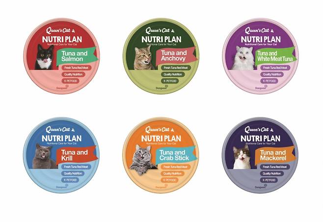 동원F&B의 펫푸드 브랜드 '뉴트리플랜'./사진제공=동원F&B