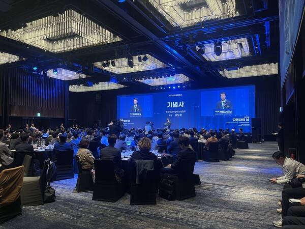 한국자동차모빌리티산업협회 강남훈 회장&nbsp; 사진 모터매거진 윤성 기자