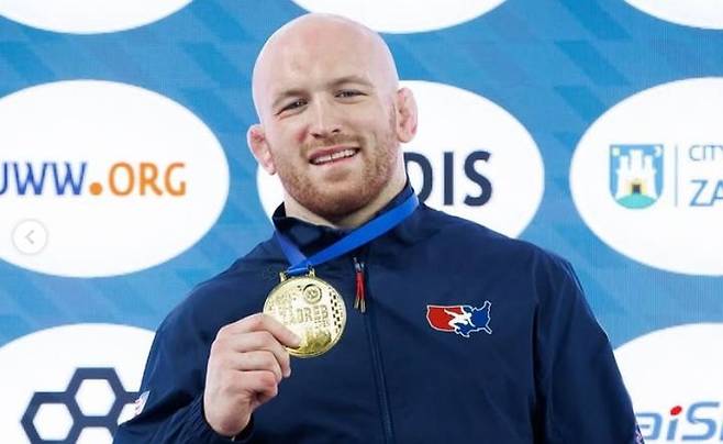 [서울=뉴시스] 레슬링 금메달리스트 카일 스나이더의 모습. (사진 = 카일 스나이더 인스타그램 캡처) 2025.05.15. *재판매 및 DB 금지