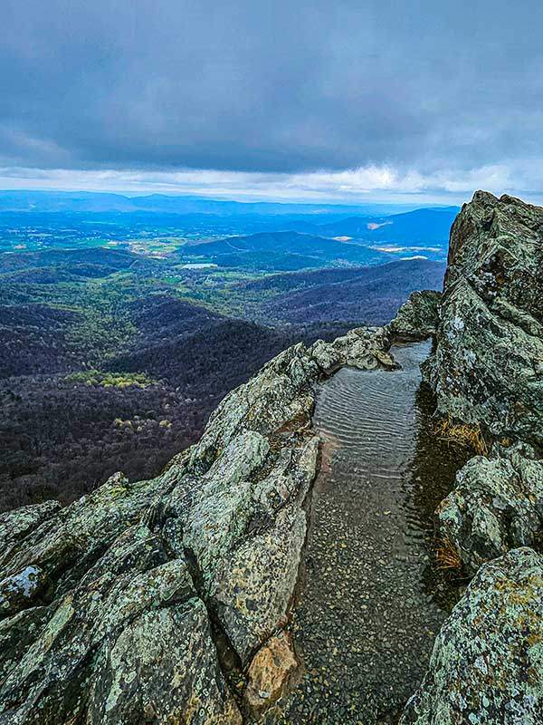 셰넌도어산 정상.