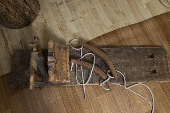 해궁에 쓰이는 궁창과 도지개.