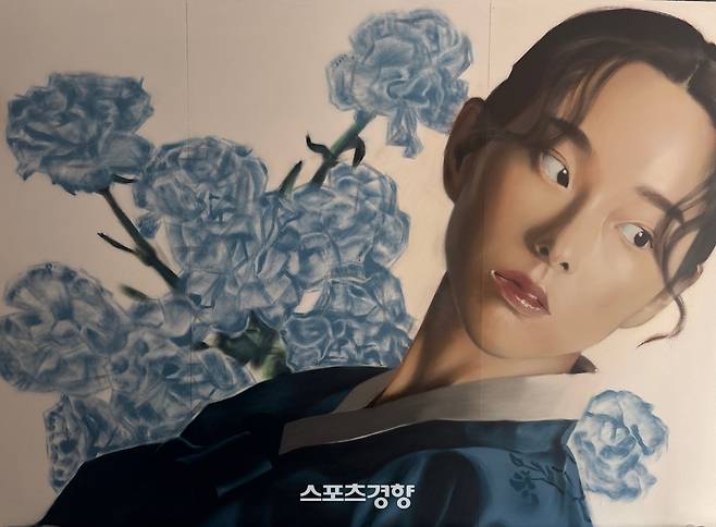 플래그십 매장에 그려진 벽화. 굳갱랩스 제공