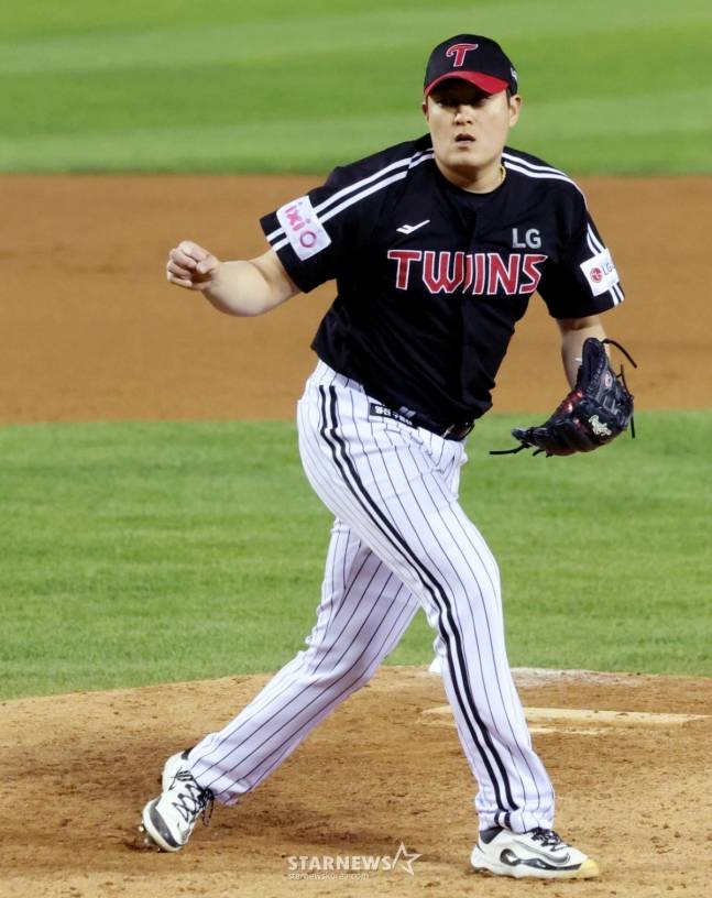 LG 김강률. /사진=김진경 대기자