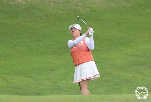 안선주의 웨지 샷. [KLPGA 제공. 재판매 및 DB 금지]