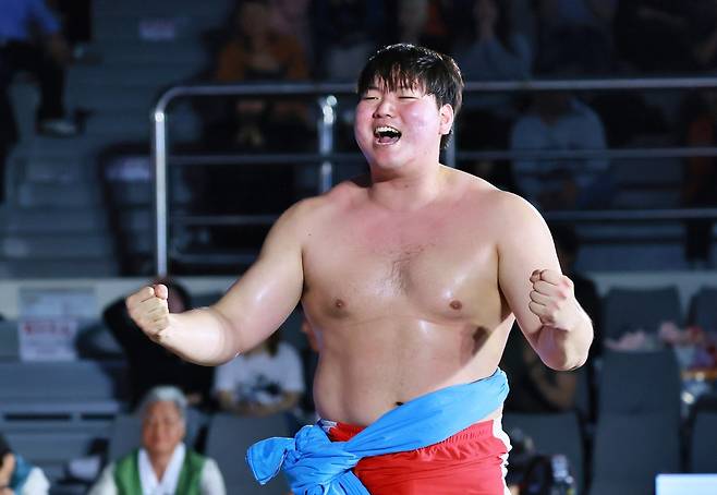 백두장사 최성민 [대한씨름협회 제공. 재판매 및 DB 금지]