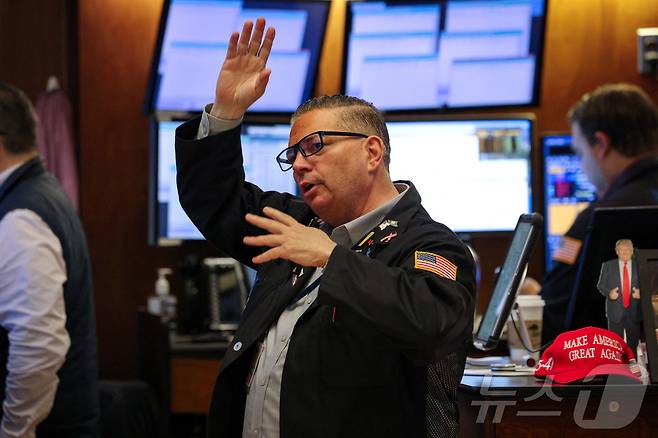 미증시 트레이더들. ⓒ 로이터=뉴스1