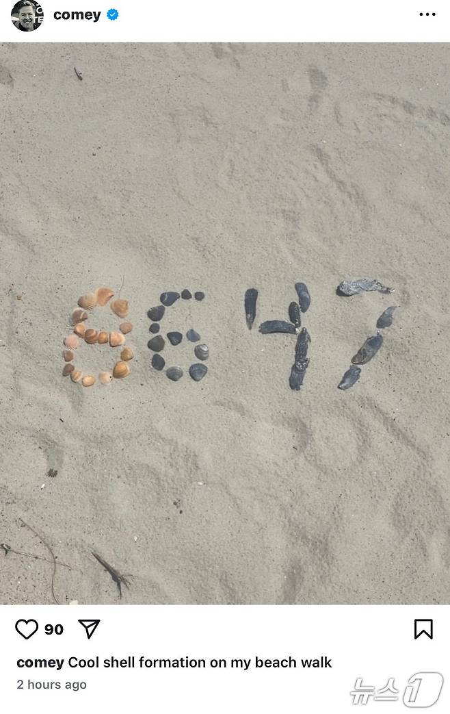 <출처=제임스 코미 인스타그램>