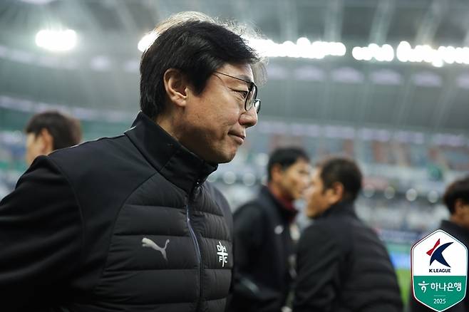 대전 황선홍 감독. 사진 | 한국프로축구연맹