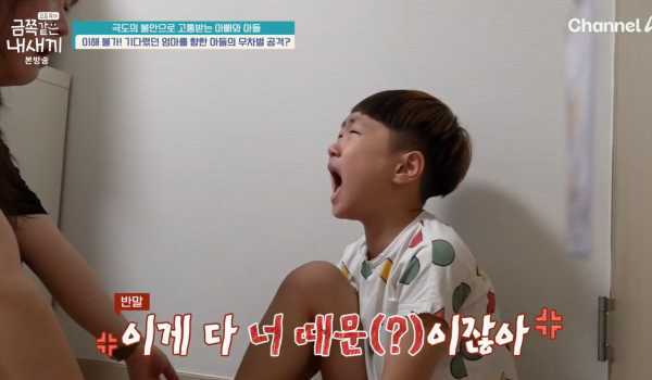 ⓒ채널A '금쪽같은 내 새끼'